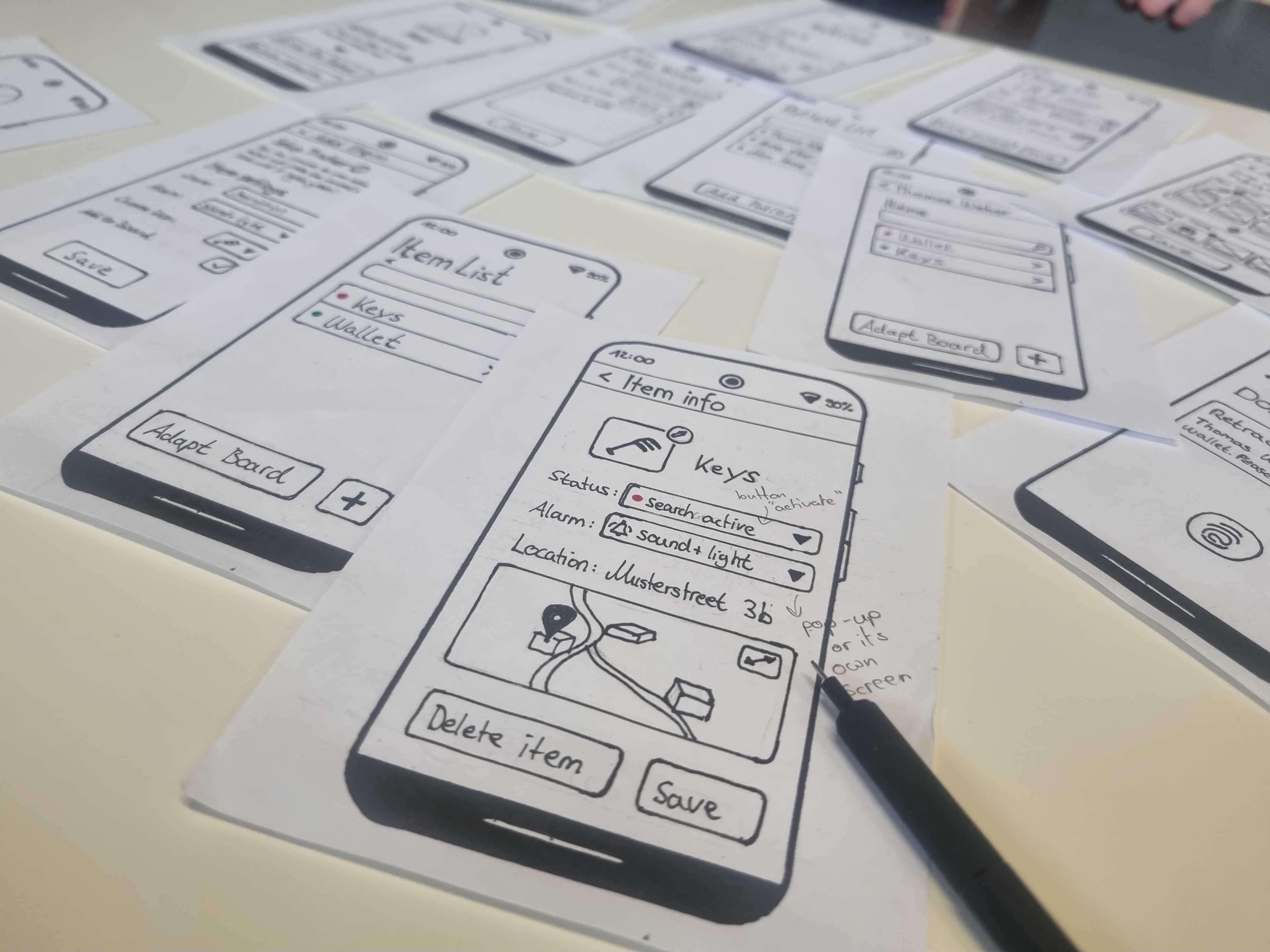 Retrace Paper Prototype